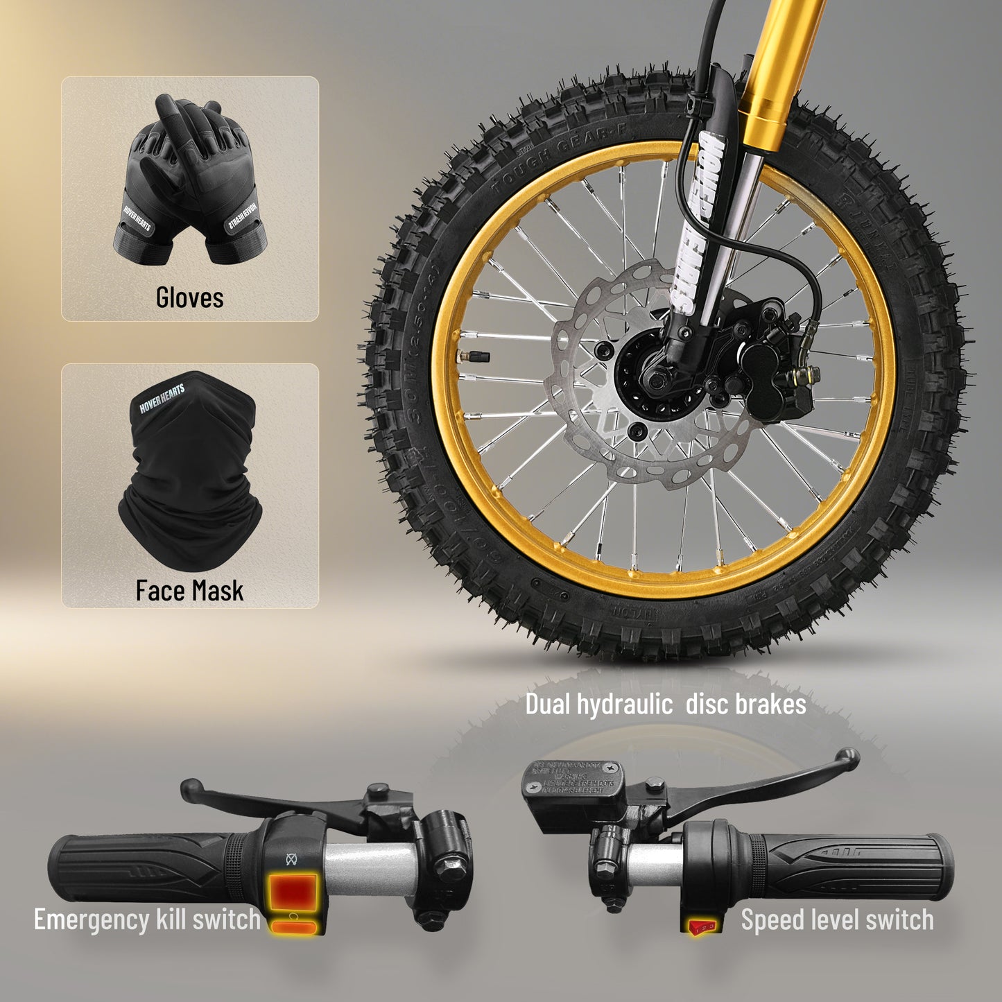 MOSTA Electric-Dirt-Bike for Teens Adults, 3000W Electric-Motorcycle with 48V 30AH Hydraulic Brakes Mountain Off-Road EBike