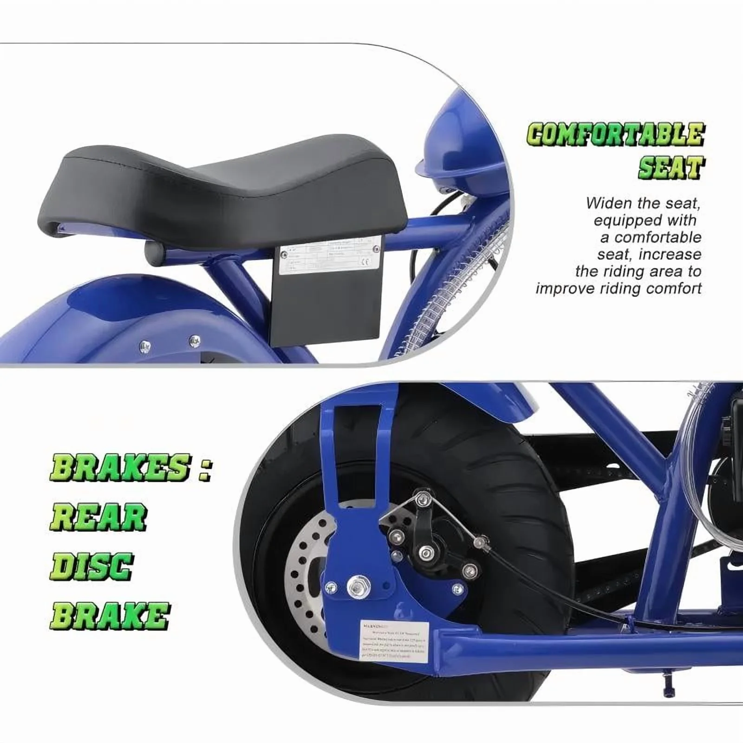 QEASET 49cc Gasoline Powered Mini Bike, Dirt Bike