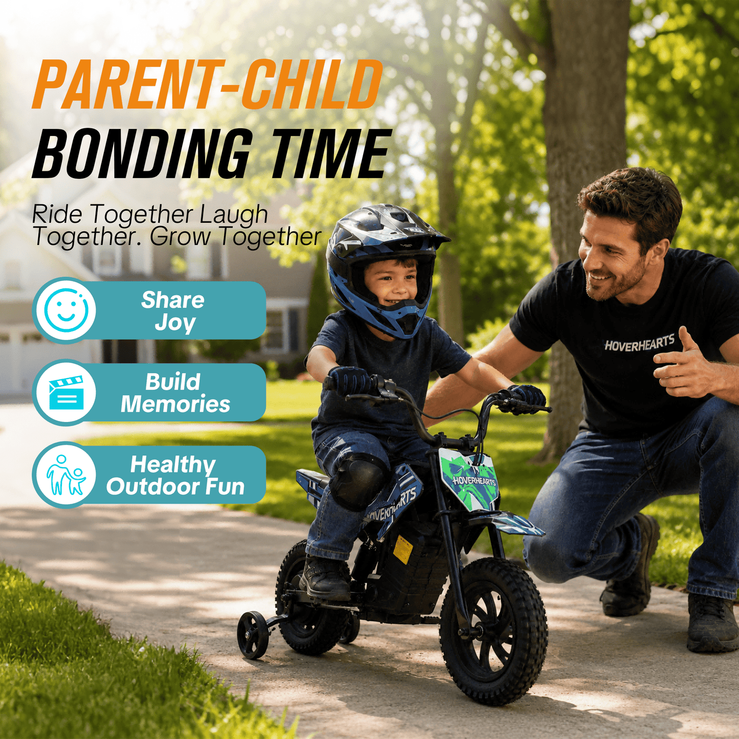 Aoemoe 120W 25.2V 2.6Ah Battery, Electric Dirt Bike, 6.2 MPH Max Speed, Gifts for children, Blue