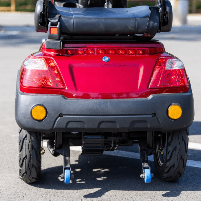 Arshin Heavy Duty 4 Wheel Mobility Scooters for Seniors & Adults 500lbs Capacity,800W All Terrain Electric Recreational Scooter