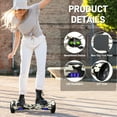 Tcdjtc Hoverboard with 165LBS Capacity, Self Balancing Scooter with 9 Miles Max Range