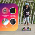Tcdjtc Hoverboard with Bluetooth and Led Lights, Balance Board for Kids, Kids Outdoor Toys with 9 Mph Max Speed, All Terrain Hoverboard with UL 2272 Safety Standard