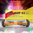 Off Road Electric Scooter with LED Lights & 400W Motor, Tcdjtc Hover Self-Balance Scooter for Kids Board, Electric Scooter with Bluetooth Speakers, Kids Scooter with 9MPH Max Speed, All Terrain