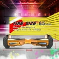 Tcdjtc Flash Wheel Hover board 6 In. Bluetooth Speaker with LED Light Self Balancing Wheel Electric Scooter