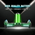 Tcdjtc Hoverboard with Bluetooth and Led Lights, Balance Board for Kids, Kids Outdoor Toys with 9 Mph Max Speed, All Terrain Hoverboard with UL 2272 Safety Standard