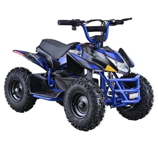 All-Terrain 4 & Wheeler,15 mph Variable Speeds,Arshin 500W 36V High-Torque Motor,Parent Control,Electric Power,15 Miles(Blue)