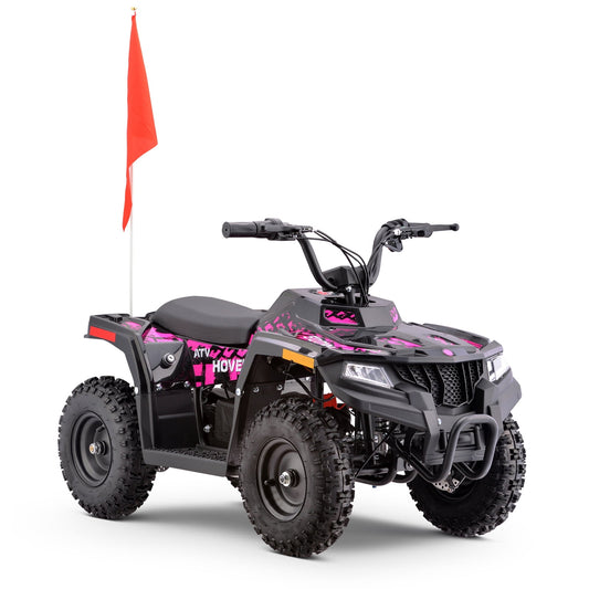 Aoemoe 36V Battery-Powered Ride-On Off-Road Buggy – 2-Speed Parent-Lock, 10-Mile Range ,Pink
