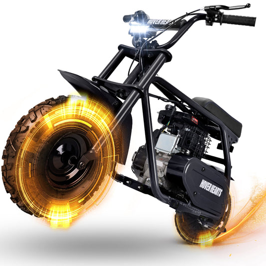 Aoemoe 4-Stroke 99cc Mini Dirt Bike, Black