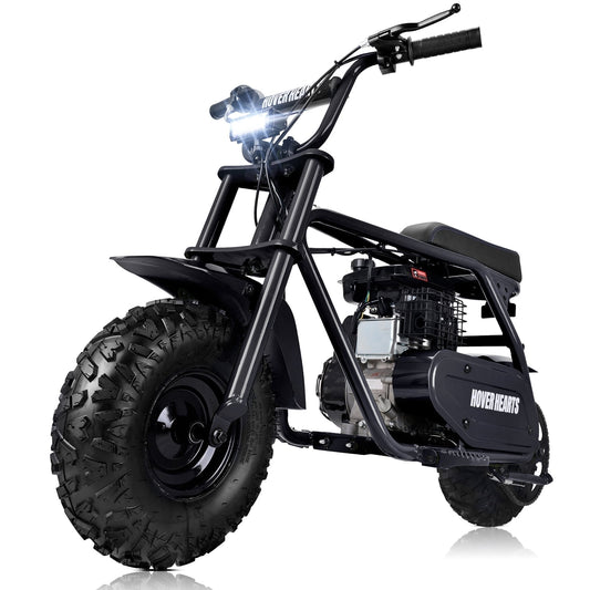 Aoemoe 99CC MB001 Gasoline Mini Dirt Bike,4-Stroke 18MPH Off Road Motorcycle, Weight Support Up to 165 LBS - Black