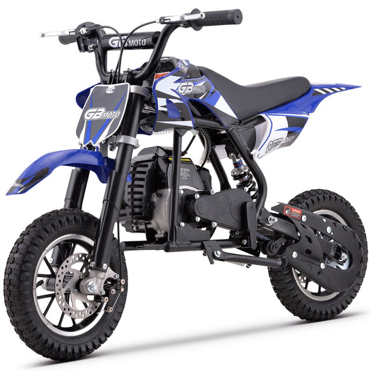 DB1 Gasoline 50CC Dirt Bike, BLUE