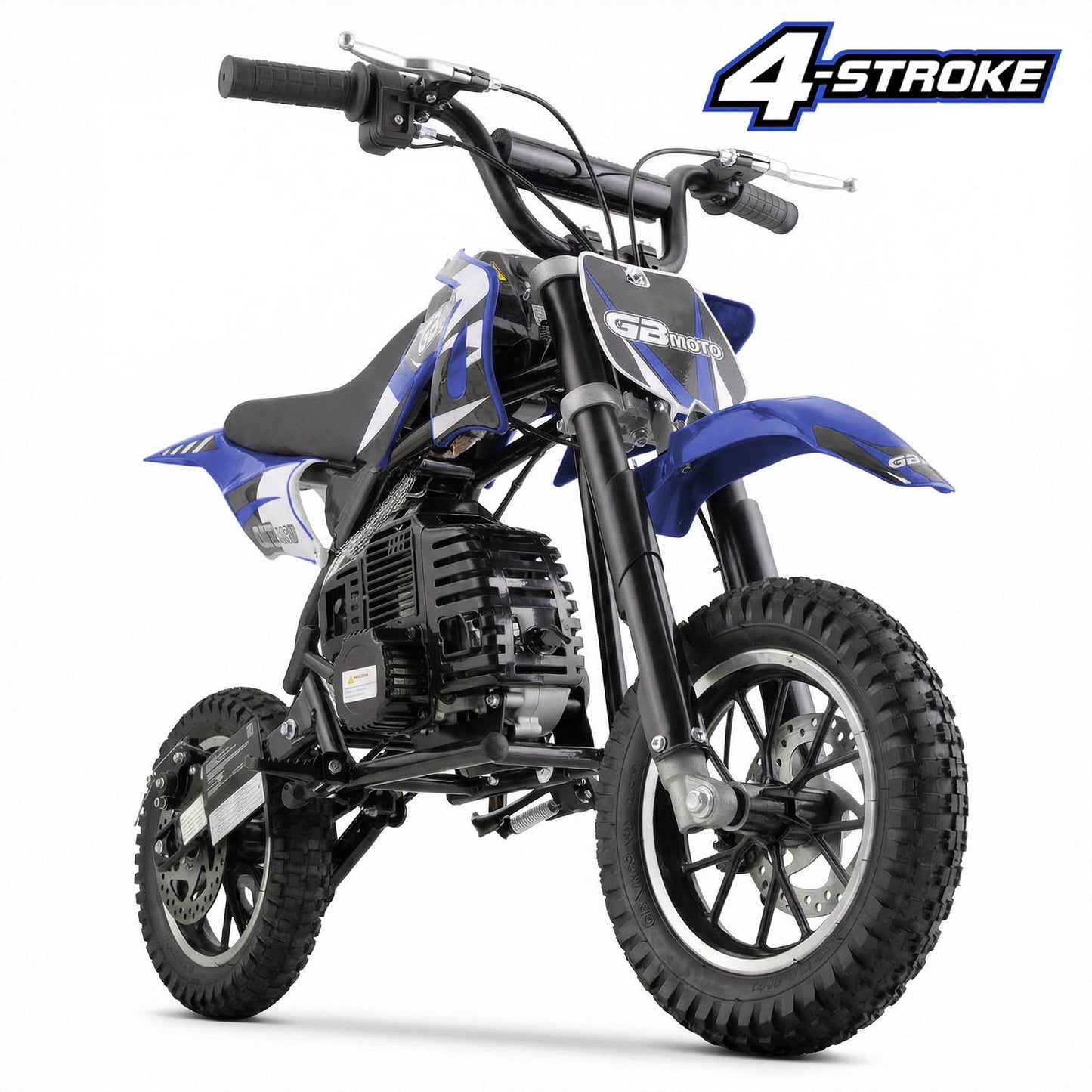 Aoemoe Kids Dirt Bike, Perfect Starter Gas Dirt Bike for adventure,Sturdy 40cc dirt bike for Beginner 45×24×16in,4-Stroke,BLUE