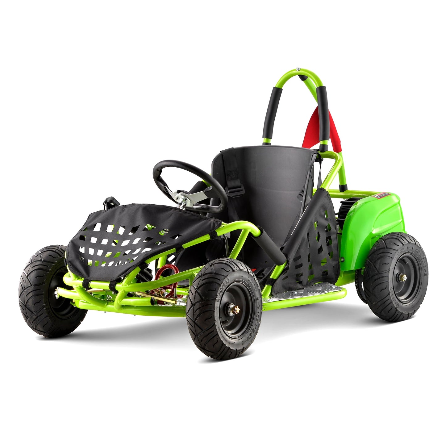 Arshin Electric Go-Kart,1000W 48V 20Mph Drift Kart for Teens,3-Speed Parental Control,4WD,True Drift Capability,Recommended for Ages 13+(Green)