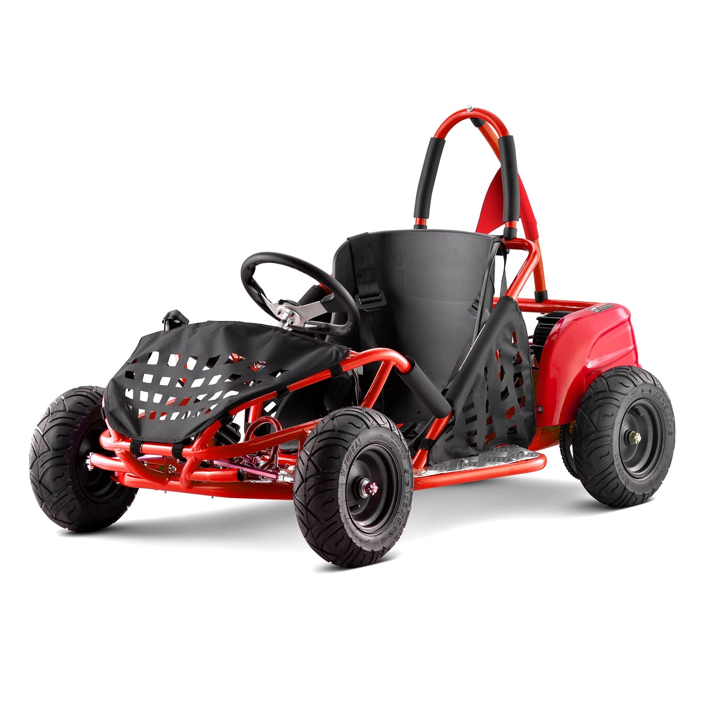 Arshin Electric Go-Kart,1000W 48V 20Mph Drift Kart for Teens,3-Speed Parental Control,4WD,True Drift Capability,Recommended for Ages 13+(Red)