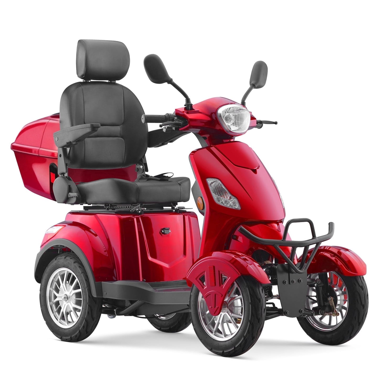 QEASET Heavy Duty 4-Wheel Mobility Scooters,800W All Terrain Electric Recreational Scooter,31 Miles Long Travel Range