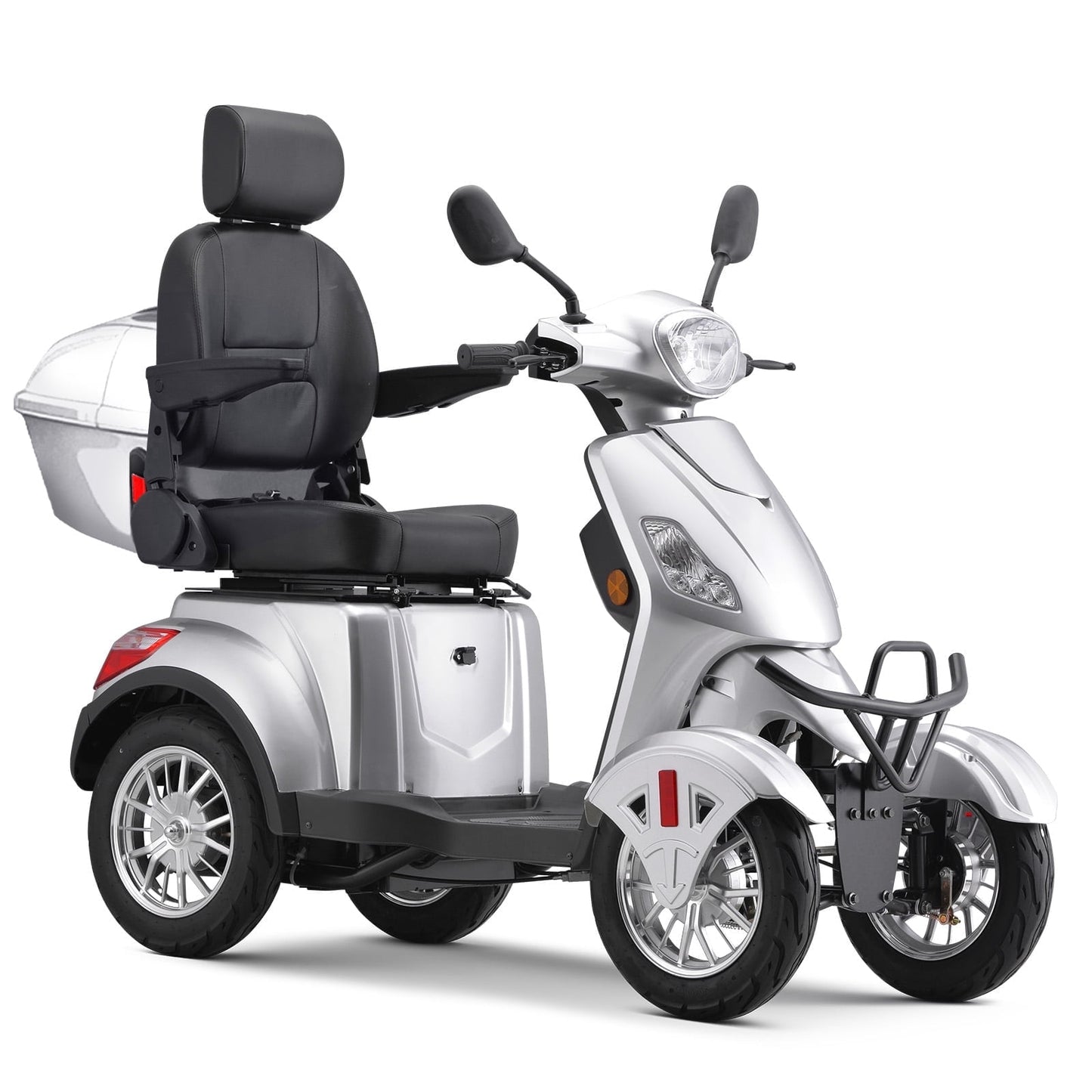 QEASET Heavy Duty 4-Wheel Mobility Scooters,800W All Terrain Electric Recreational Scooter,31 Miles Long Travel Range