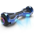 Hoverboard for Kids with 9 mph Max Speed, Tcdjtc Electric Scooters with LED Lights & Bluetooth Speakers, All Terrain Hoverboard for Adults, Off Road Hoverboard with UL2272 Certified