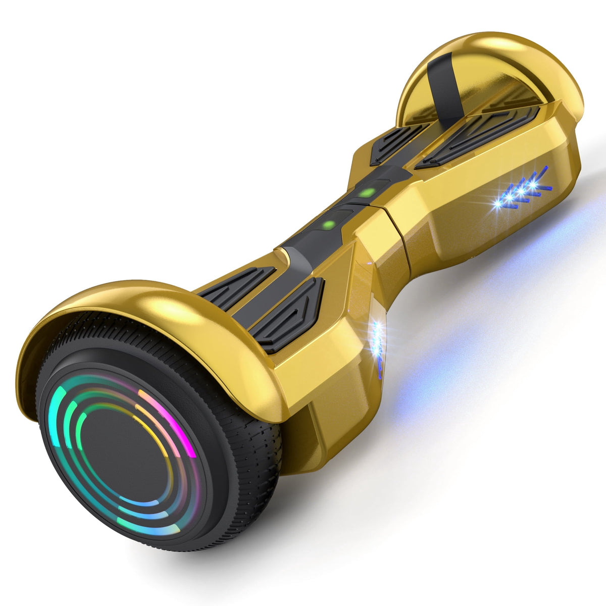 Hoverboard for Kids with 9 mph Max Speed, Tcdjtc Electric Scooters with LED Lights & Bluetooth Speakers, All Terrain Hoverboard for Adults, Off Road Hoverboard with UL2272 Certified