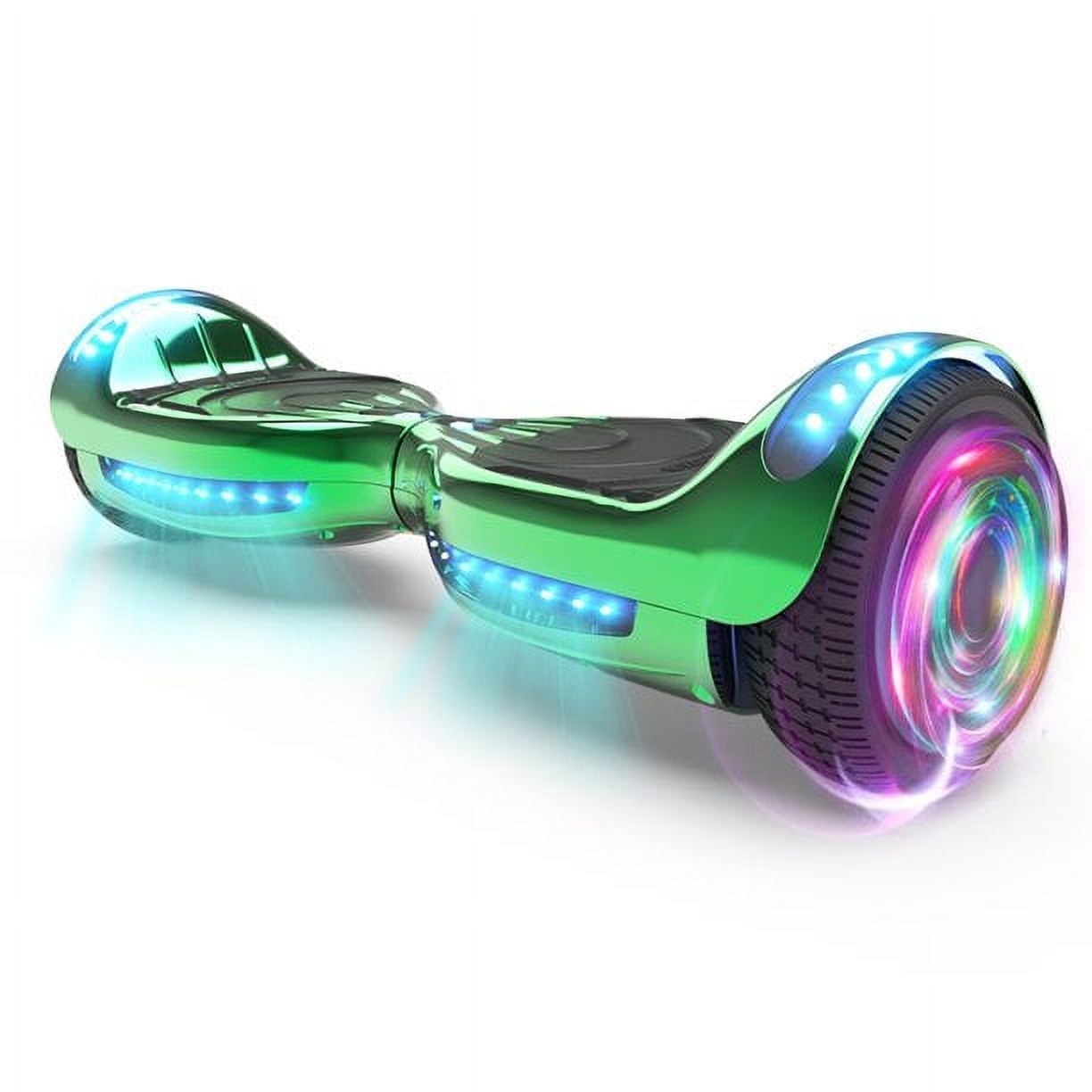 Hoverstar Flash Wheel Hoverboard 6.5 In., Bluetooth Speaker with LED Light, Self Balancing Wheel, Electric Scooter
