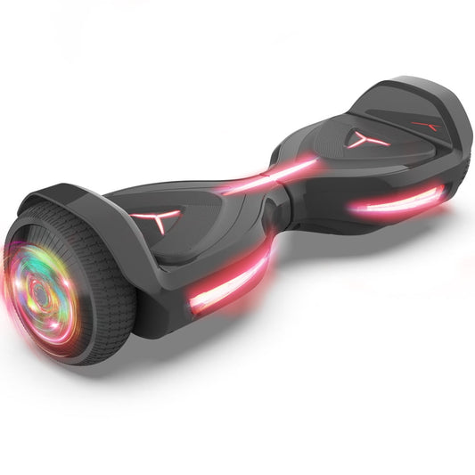 MOSTA All Terrain Self-Balance Scoote ,Electric Scooter Board for Kids & Adults with Bluetooth and Led Lights,6.5 inch, 9 Miles Max 165 lbs capacity Perfect Gift