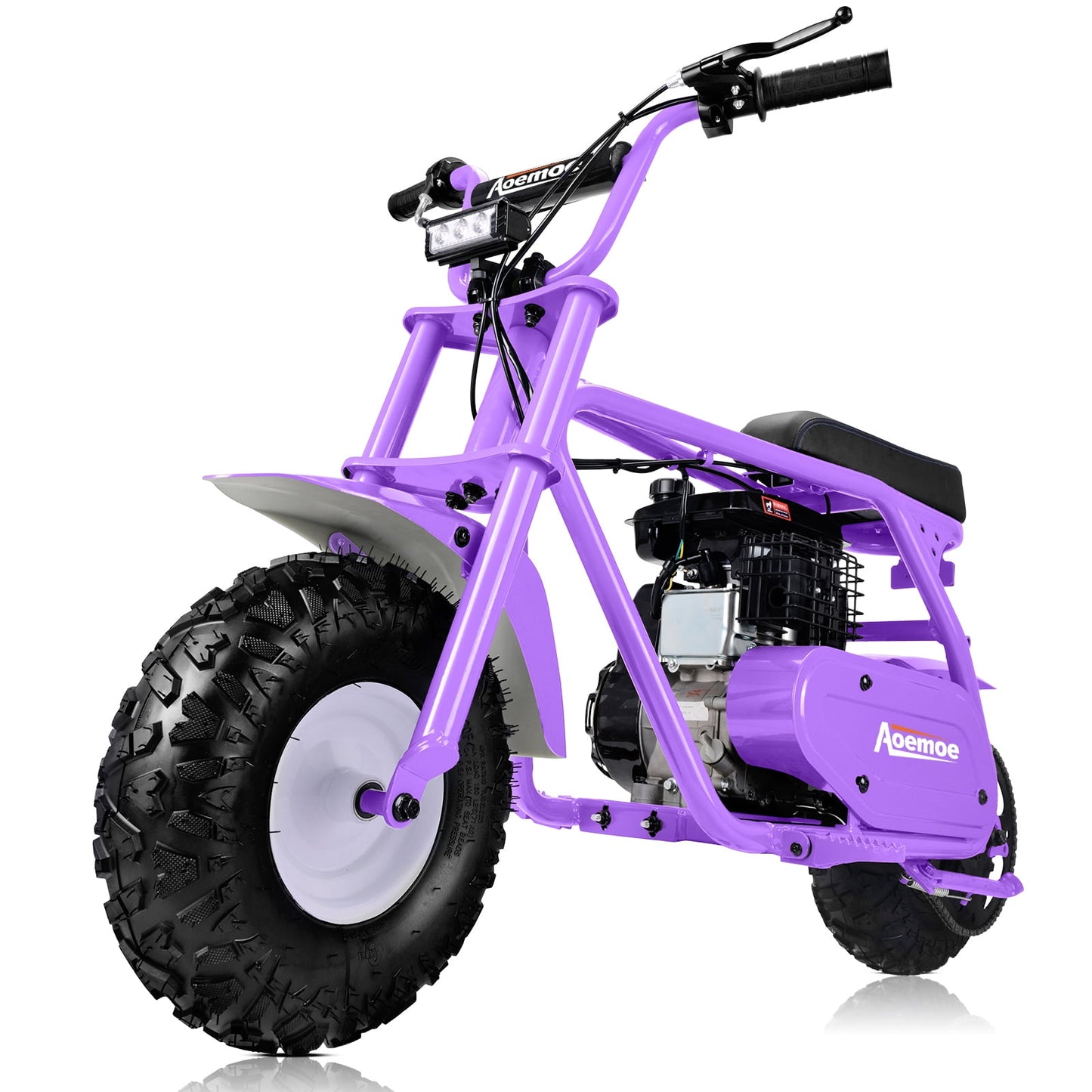 Mini Bike, Gas Dirt Bike, Minibike, Gas Powered Mini Bikes for Adults, 99cc-4 Stroke Pit Bikes with Led, Dirtbike Max Load 200 Lbs, Speed 34.5 KM/H, Perfect Gift (No ratings yet)