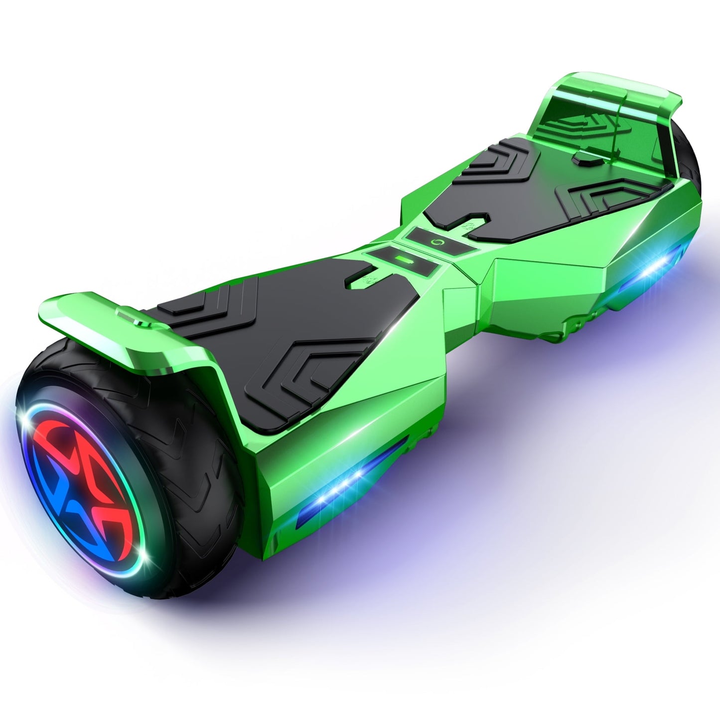 MOSTA All Terrain Self-Balance Scoote ,Electric Scooter Board for Kids & Adults with Bluetooth and Led Lights,6.5 inch,165 lbs capacity Perfect Gift