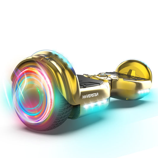 Mosta Hover Electric Scooter Board for Kids & Adults, 9 mph & 9 Miles All Terrain Self-Balance Scooter with Bluetooth and Led Lights,6.5 inch,165 lbs capacity,LED Light,Perfect Gift