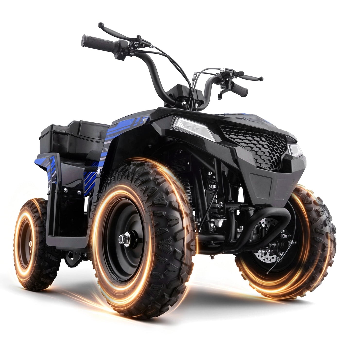 QEASET 125cc Gas 4-Wheel Off-Road, Red