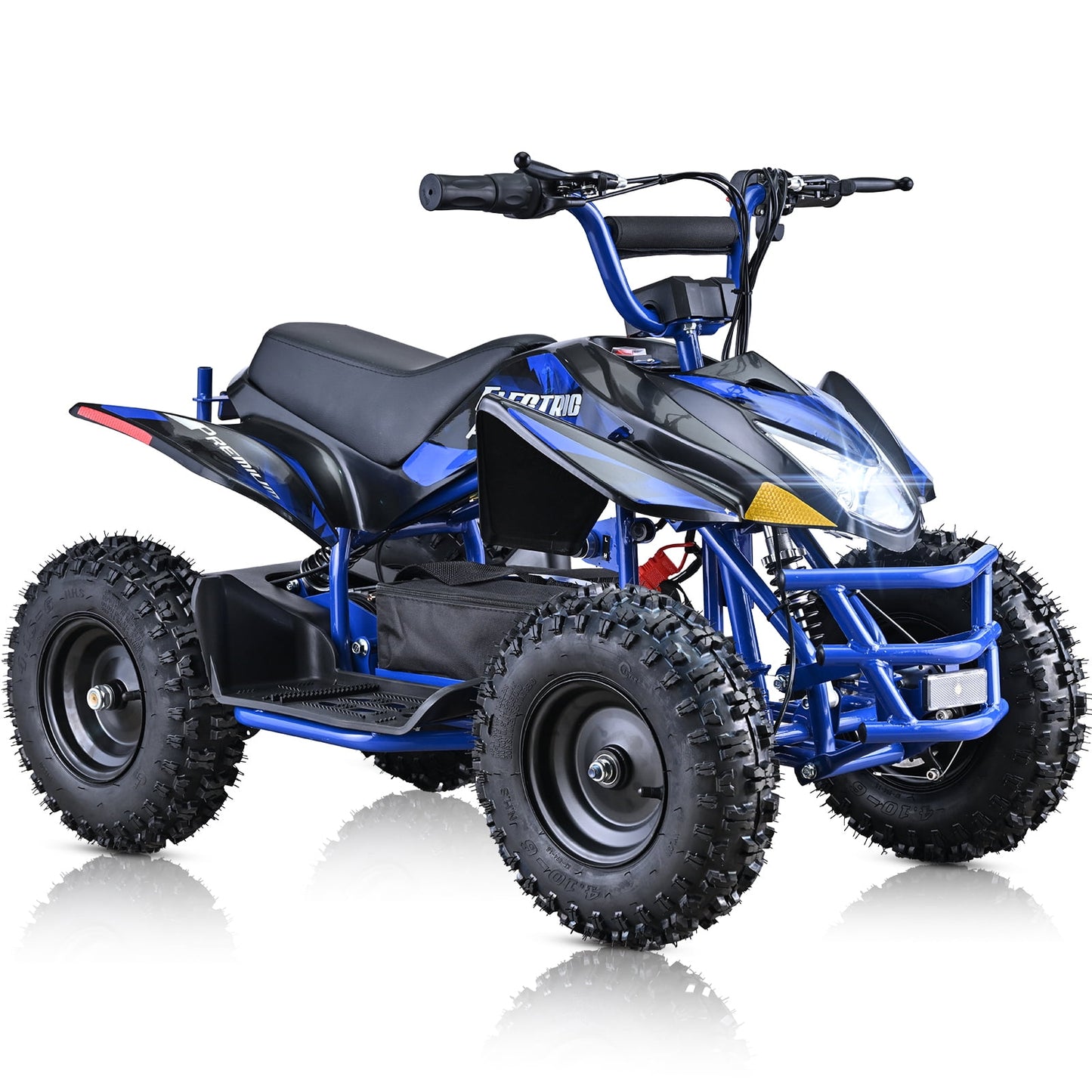 QEASET 500W Sport Ride – 15 mph Speed, 36V Battery, 45–60 Min Run Time, Blue