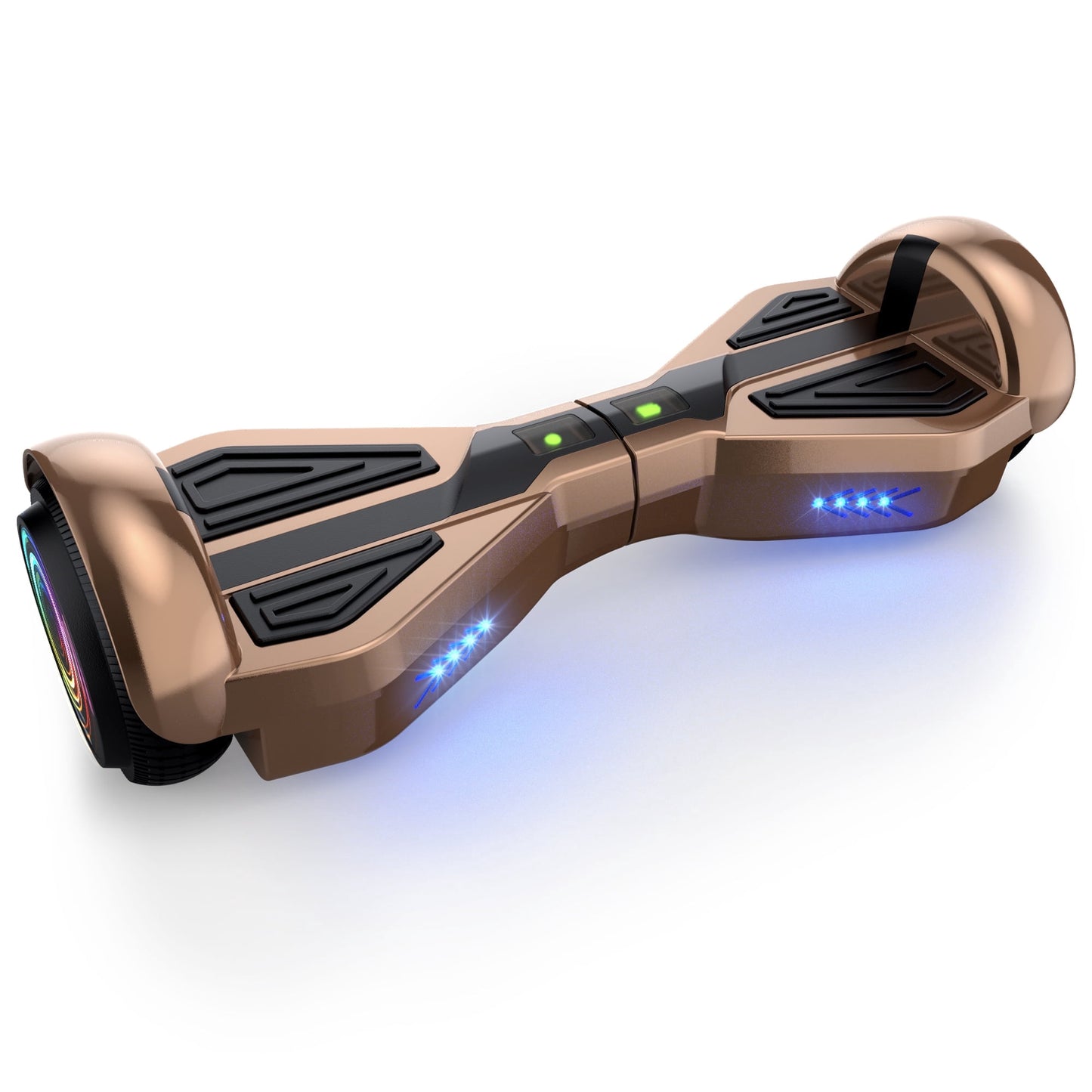 Off Road Electric Scooter with LED Lights & 400W Motor, Tcdjtc Self-Balance Scooter for Kids, Electric Scooter with Bluetooth Speakers, Kids Scooter with 9MPH Max Speed, All Terrain Scooter