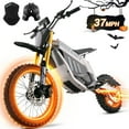 Tcdjc Electric Dirt Bike for Teens Adults, 3000W Electric Bike for Adults, Electric Motorcycle for Adults, 50 Miles Max Range, E Bikes for Adults Electric, Adult Dirt Bike with 37 MPH Max Speed