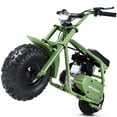 Tcdjtc 99cc Gas Powered Mini Dirt Bike, 21MPH Off-Road Motorcycle for Kids and Adults, Dual Disc Brakes, Rear Suspension, As Gifts for Kids, Halloween Gift, Christmas Gift