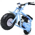 Tcdjtc 99cc Gas Powered Mini Dirt Bike, 21MPH Off-Road Motorcycle for Kids and Adults, Dual Disc Brakes, Rear Suspension, As Gifts for Kids, Halloween Gift, Christmas Gift