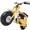 Tcdjtc 99cc Gas Powered Mini Dirt Bike, 21MPH Off-Road Motorcycle for Kids and Adults, Dual Disc Brakes, Rear Suspension, As Gifts for Kids, Halloween Gift, Christmas Gift