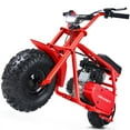 Tcdjtc 99cc Gas Powered Mini Dirt Bike, 21MPH Off-Road Motorcycle for Kids and Adults, Dual Disc Brakes, Rear Suspension, As Gifts for Kids, Halloween Gift, Christmas Gift