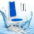 Tcdjtc Chair Lift Assist Devices for Seniors, Patient Lift with 308lbs Capacity, Floor Lift for Elderly Falls, Elderly Lift Assist Devices, Electric Chair Lifts for Elderly, Bath Lift Chair for Tub