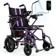 Tcdjtc Electric Wheelchairs for Adults, Motorized Wheelchair for Seniors with 15 Miles Long Travel Range, Power Wheelchair with 397 lbs Capacity, Foldable Wheelchair Built-in USB Port