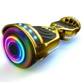 Tcdjtc Hover Board with Dual Motor, Balance Board with Bluetooth Speakers and LED Lights