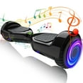 Tcdjtc Hover Board with Dual Motor, Balance Board with Bluetooth Speakers and LED Lights