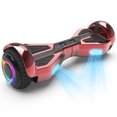 Tcdjtc Hover Self-Balance Scooter for Kids Board, Off Road Electric Scooter with LED Lights & 400W Motor, Electric Scooter with Bluetooth Speakers, Kids Scooter with 9MPH Max Speed