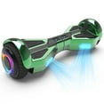 Tcdjtc Hover Self-Balance Scooter for Kids Board, Off Road Electric Scooter with LED Lights & 400W Motor, Electric Scooter with Bluetooth Speakers, Kids Scooter with 9MPH Max Speed