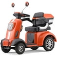 Tcdjtc Mobility Scooters for Seniors & Adult, Off Road Disability Scooter with 400lbs Capacity, Motorized Scooter for Seniors with Rear Trunk, Powered Mobility Scooters 25 Miles 3-Speed Long Range