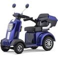 Tcdjtc Mobility Scooters for Seniors & Adult, Off Road Disability Scooter with 400lbs Capacity, Motorized Scooter for Seniors with Rear Trunk, Powered Mobility Scooters 25 Miles 3-Speed Long Range