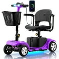 Tcdjtc Mobility Scooters for Seniors, Electric Scooter with Seat, 4 Wheels Motorized Scooter for Adults, Foldable Mobility Scooter with 300LBS Capacity, Lightweight Electric Wheelchair
