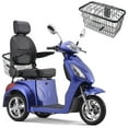 Tcdjtc Mobility Scooters for Seniors, Motorized Scooter for Adults with 3 Wheels, Off Road Disability Scooter with 25-31 Miles Long Range, Electric Mobility Scooter with 800W Motor, 500 lb Capacity