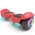 Tcdjtc Self Balancing Scooter for Kids and Adults, Hoverboard for Adults & Kids, All Terrain Hoverboard with 2 LED Wheels, Off Road Hoverboard with 7 Mph Max Speed, Electric Hoverboard