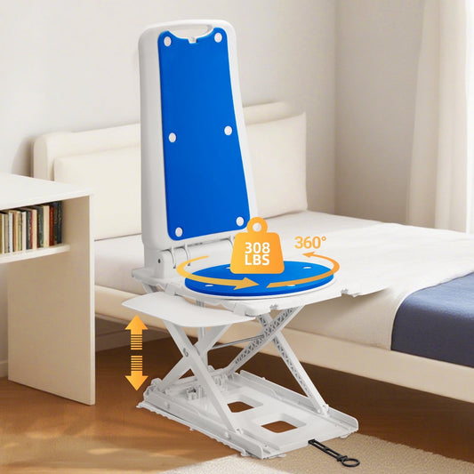 Arshin Upgrade Electric Lift Chair,Get Up from Floor for Seniors & Disabled,Raises Up to 20",Net Weight 24 LBS,Support Max 308 LBS,IPX8 Waterproof Bath Lift Chair for Tub,No Assembly
