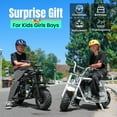 Tcdjtc 99cc Gas Powered Mini Dirt Bike, 21MPH Off-Road Motorcycle for Kids and Adults, Dual Disc Brakes, Rear Suspension, As Gifts for Kids, Halloween Gift, Christmas Gift