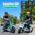 Tcdjtc 99cc Gas Powered Mini Dirt Bike, 21MPH Off-Road Motorcycle for Kids and Adults, Dual Disc Brakes, Rear Suspension, As Gifts for Kids, Halloween Gift, Christmas Gift