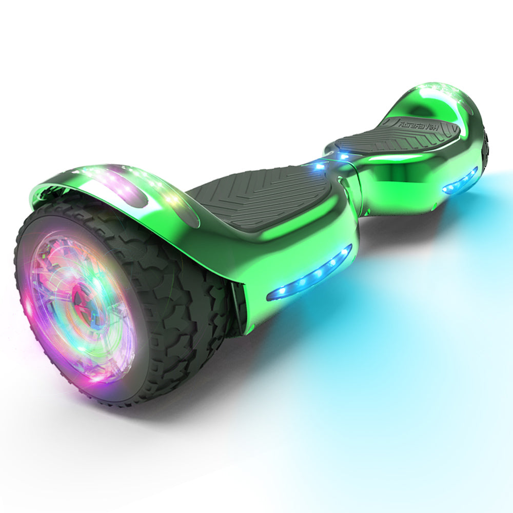 MOSTA All Terrain Self-Balance Scoote ,Electric Scooter Board for Kids & Adults with Bluetooth and Led Lights,6.5 inch,165 lbs capacity Perfect Gift