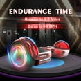 Tcdjtc Hoverboard with Bluetooth and Led Lights, All Terrain Hoverboard for Kids & Adult, Self Balancing Scooter with 9 mph Max Speed, Off Road Hoverboard with 10 Mile Range, Electric Board